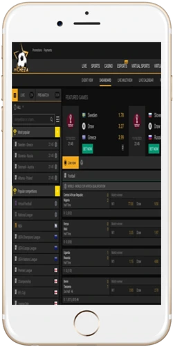mCHEZA Tanzania app on mobile screen
